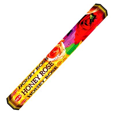 Honey Rose HEM Incense Stick 20 Pack, SKU RH20, UPC 700317377177