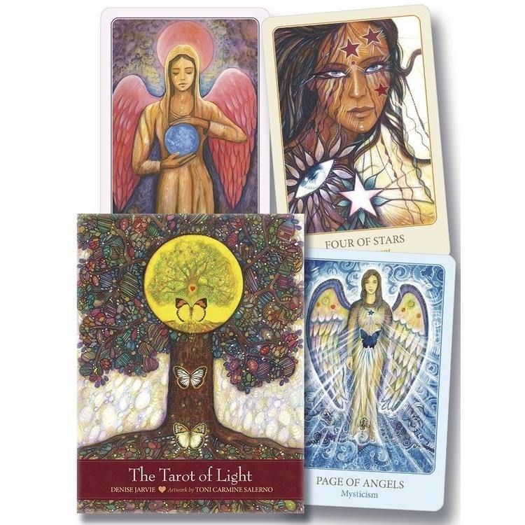 The Tarot of Light by Denise Jarvie, Toni Carmine Salerno, SKU LW1172, UPC 6016210550512
