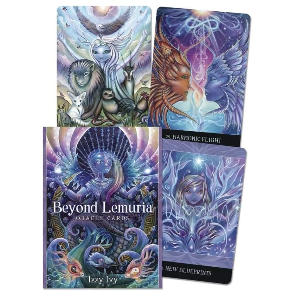 Beyond Lemuria Oracle Cards by Izzy Ivy, SKU LW912, UPC 6016206552520