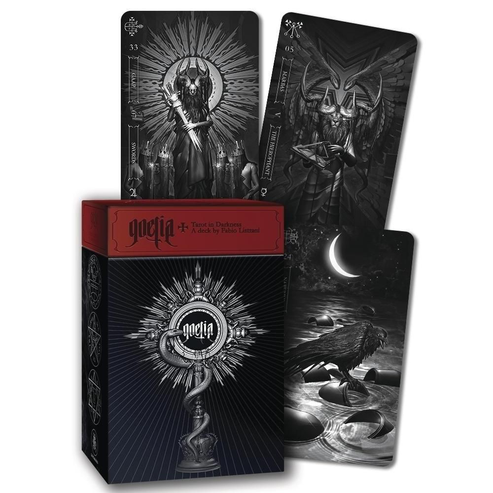 Goetia: Tarot in Darkness by Fabio Listrani, SKU LW118, UPC 700317030812