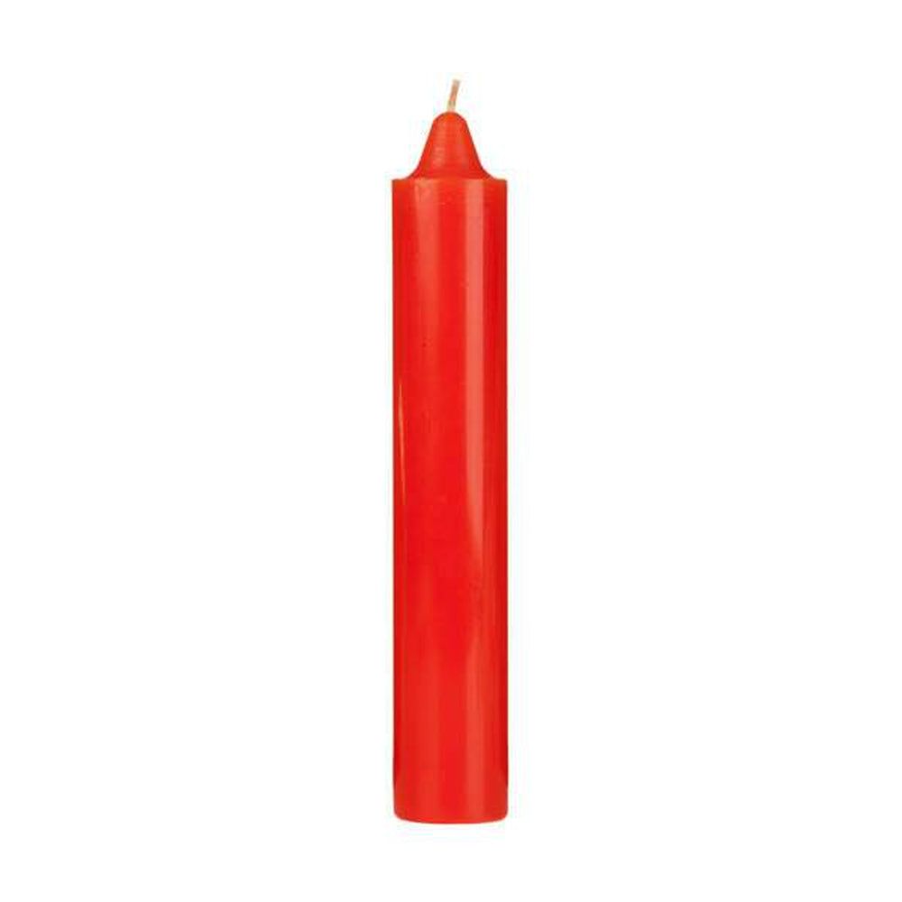 9&quot; Orange Jumbo Pillar Candle, SKU RM-9132, UPC 6016225774767
