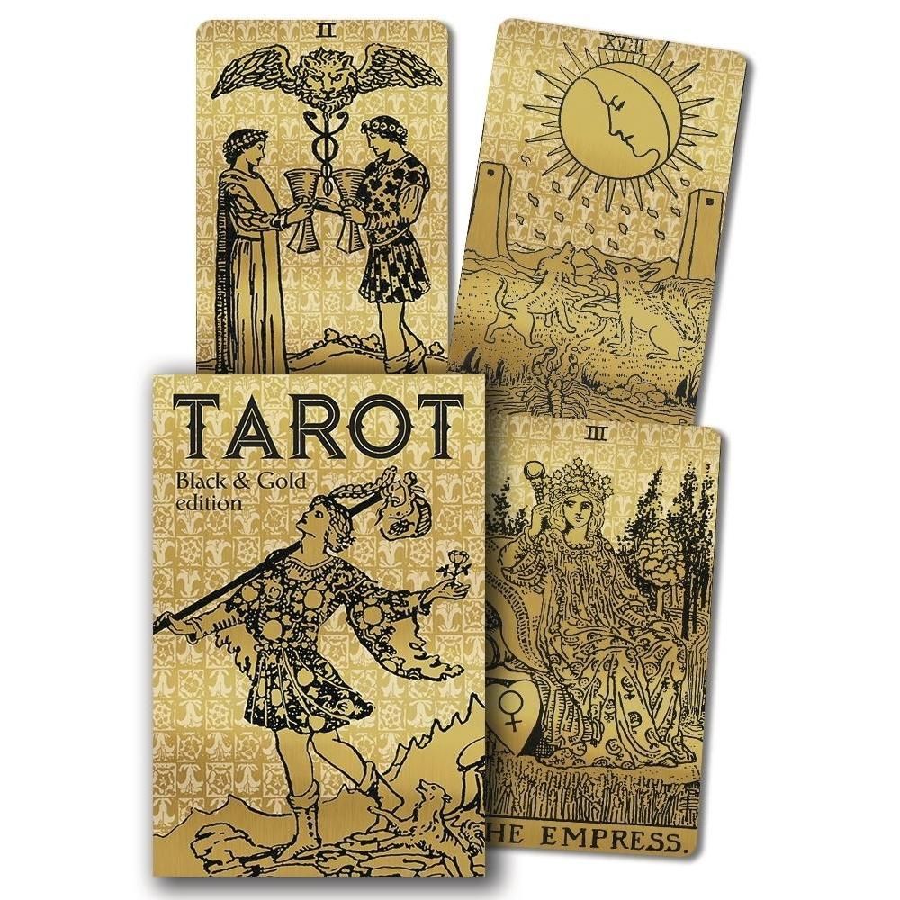 Tarot Black &amp; Gold Edition by Arthur Edward Waite, Pamela Colman Smith, SKU LW1258, UPC 60162121311…