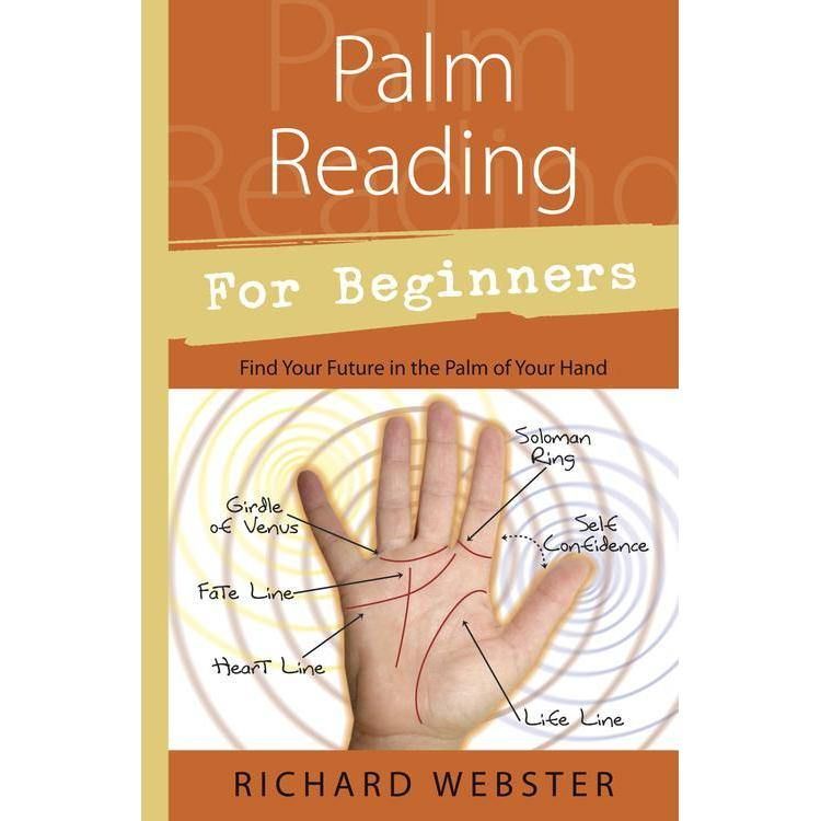 Palm Reading for Beginners by Richard Webster, SKU LW1738, UPC 6016232841834