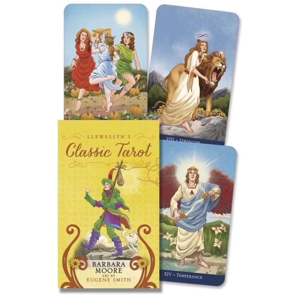 Llewellyn&#39;s Classic Tarot Mini by Eugene Smith, Barbara Moore, SKU LW820, UPC 6016205626659