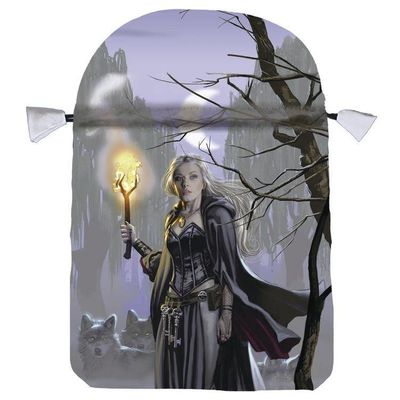 Witches Moon Satin Tarot Bag by Llewellyn, Ellen Dugan, Mark Evans, SKU LW477, UPC 6016202255265