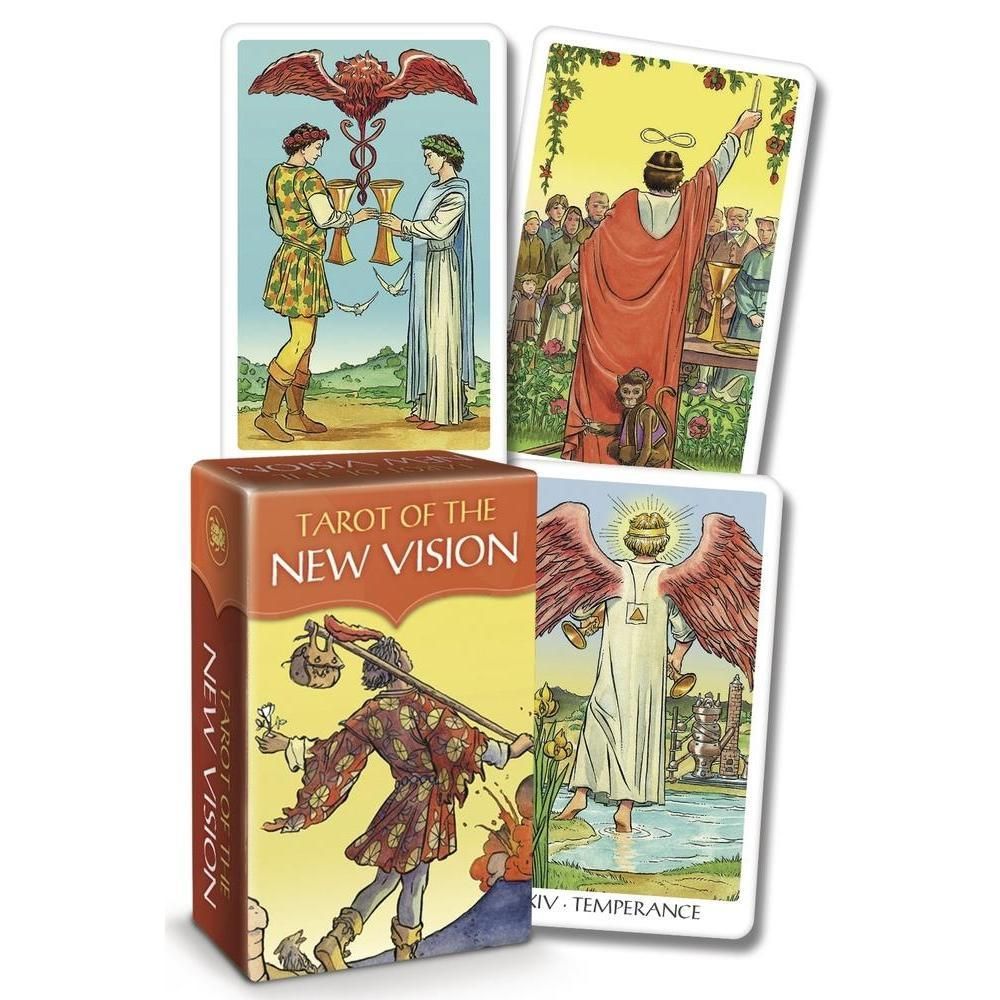 Tarot of the New Vision Mini by Pietro Alligo, Raul Cestaro, Gianluca Cestaro, SKU LW1451, UPC 6016…