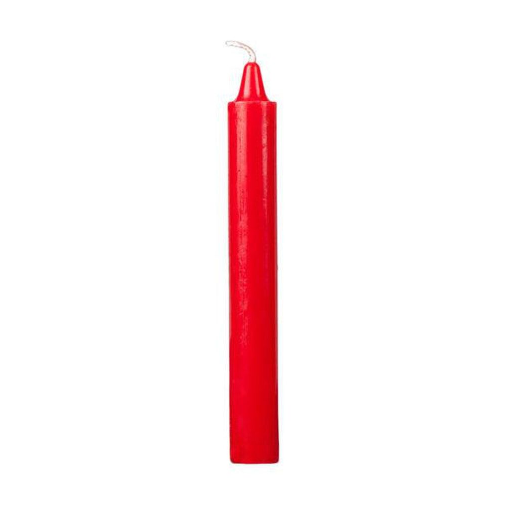 6&quot; Red Taper Candle, SKU RM-9116, UPC 6016215062058