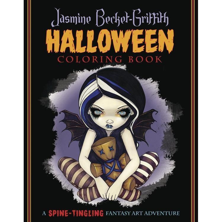 Jasmine Becket-Griffith Halloween Coloring Book by Jasmine Becket-Griffith, SKU LW901, UPC 60162064…