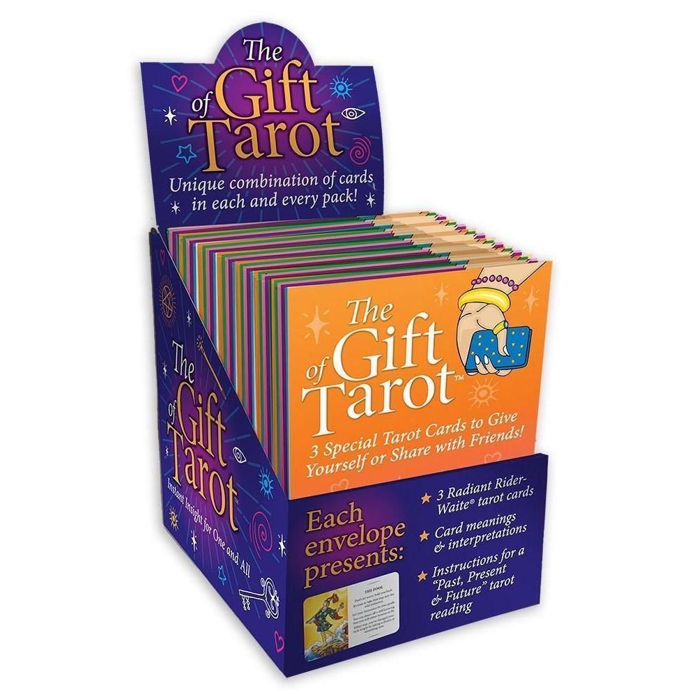 The Gift of Tarot 50-Piece Display by Arwen Lynch, SKU UG-DGOT350, UPC 6016204856859