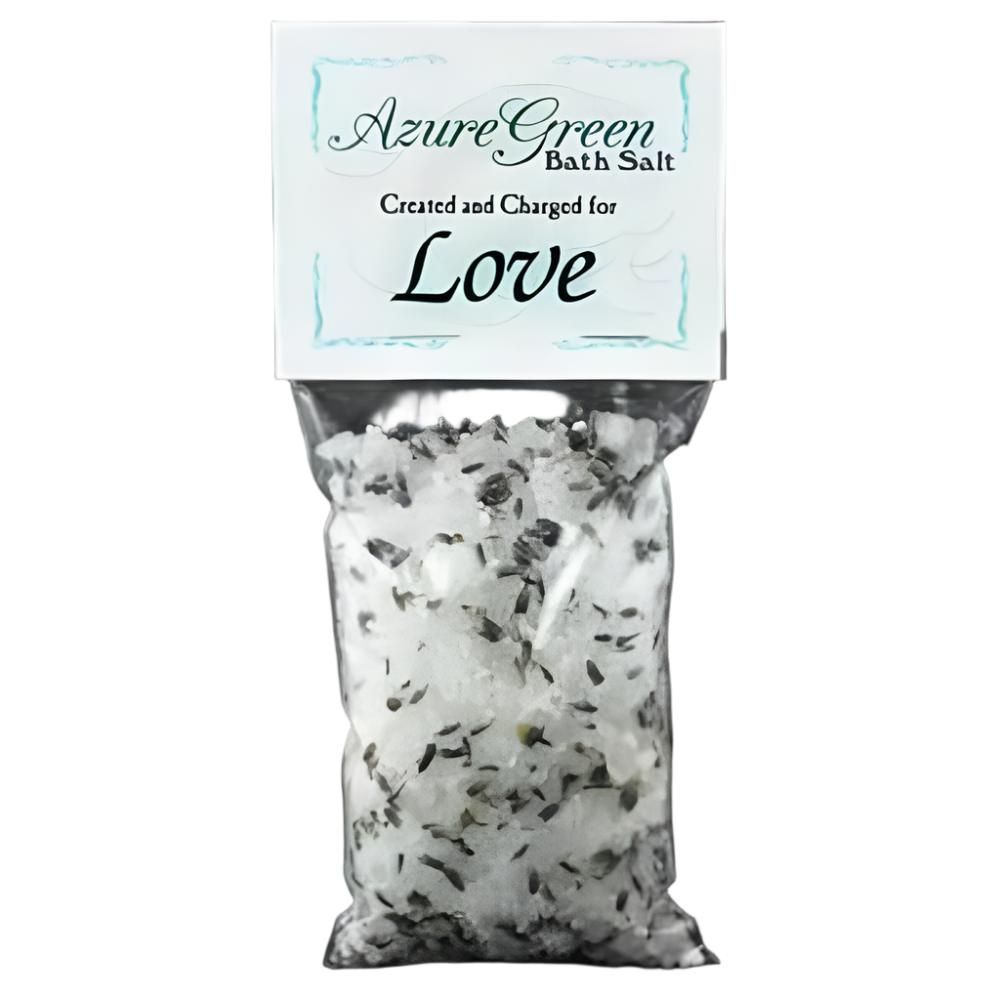 5 oz Charged Magick Bath Salts - Love, SKU MB-5, UPC 6016201224262