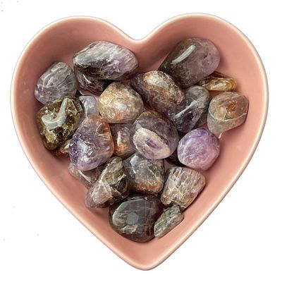 Super 7 Tumbled Stone Natural Gemstone - One Stone, SKU TR-565, UPC 6016214822813