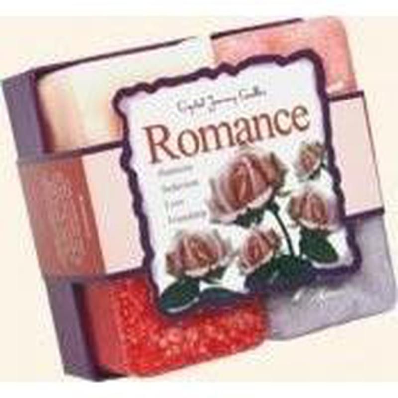 Herbal Candle Gift Set - Romance Candles, SKU CJ-G003, UPC 6016210286251