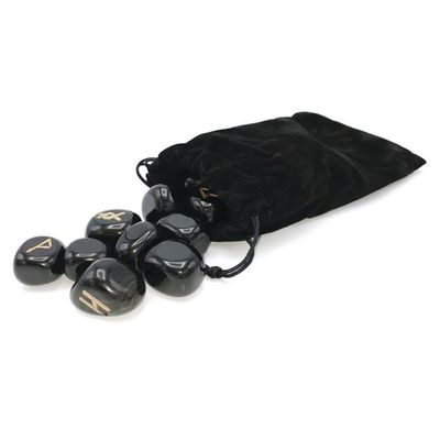 Black Agate Runes by Lo Scarabeo, SKU LW1559, UPC 6016220888827