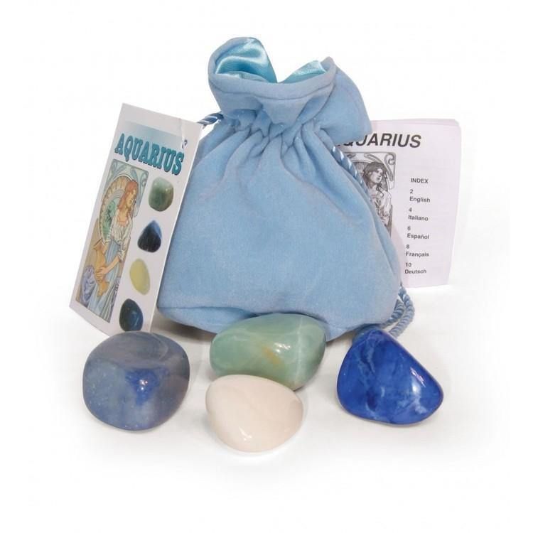 Aquarius Astrological Crystal Talismans by Lo Scarabeo, SKU LW1798, UPC 6016246752768