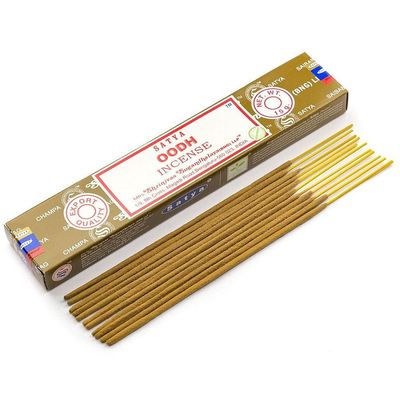 Oodh Satya Incense Sticks 15 gram, SKU SOD15, UPC 700317377702