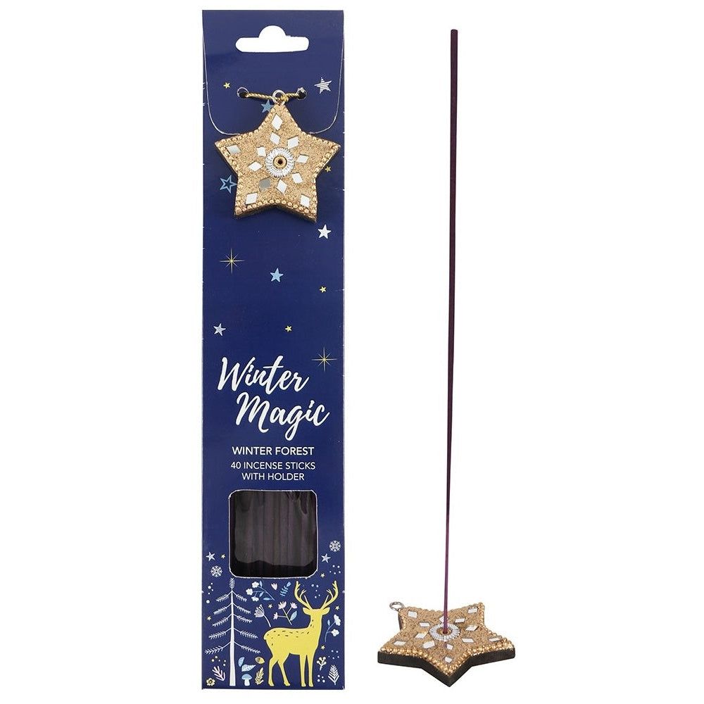 Winter Magic Incense Sticks - Winter Forest (Pack of 40), SKU PG-14846-1, UPC 700317032052