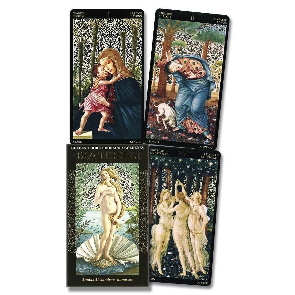 Golden Botticelli Tarot by Lo Scarabeo, SKU LW702, UPC 6016204442441
