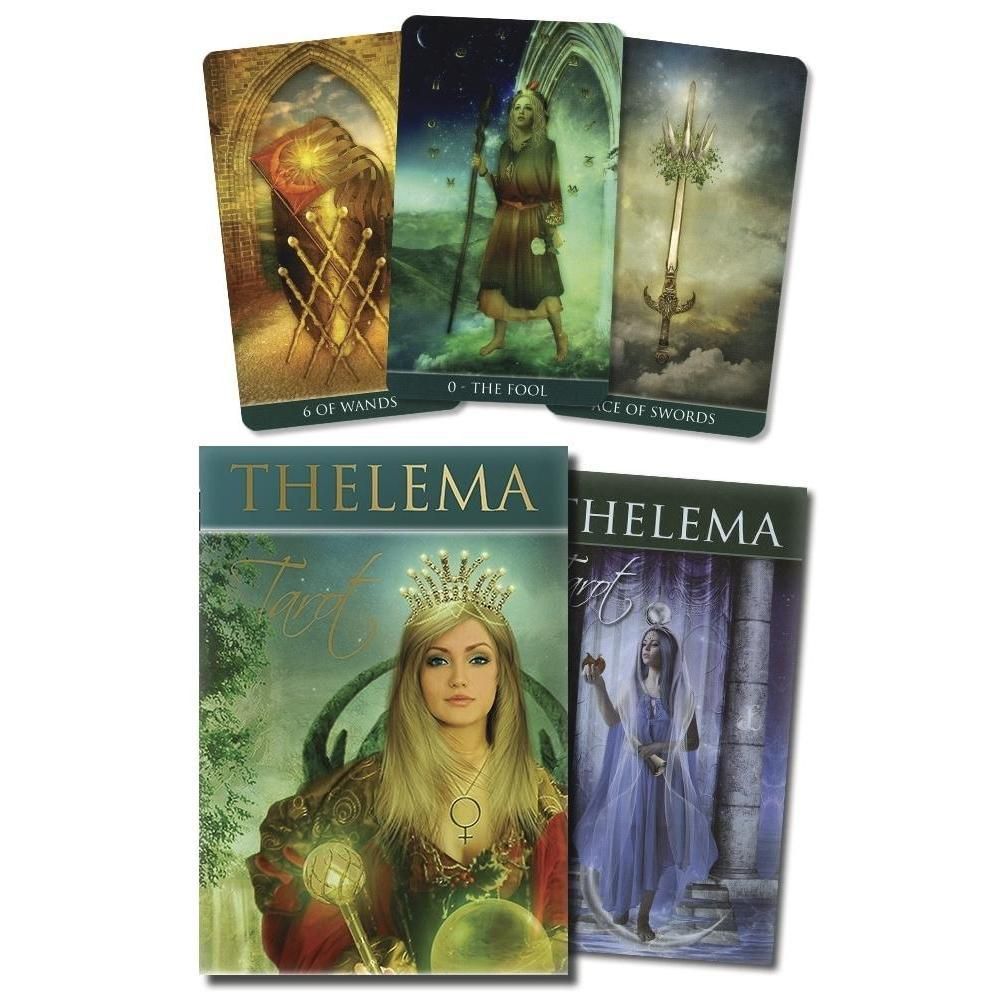 Thelema Tarot by Lo Scarabeo, SKU LW1636, UPC 6016224859823