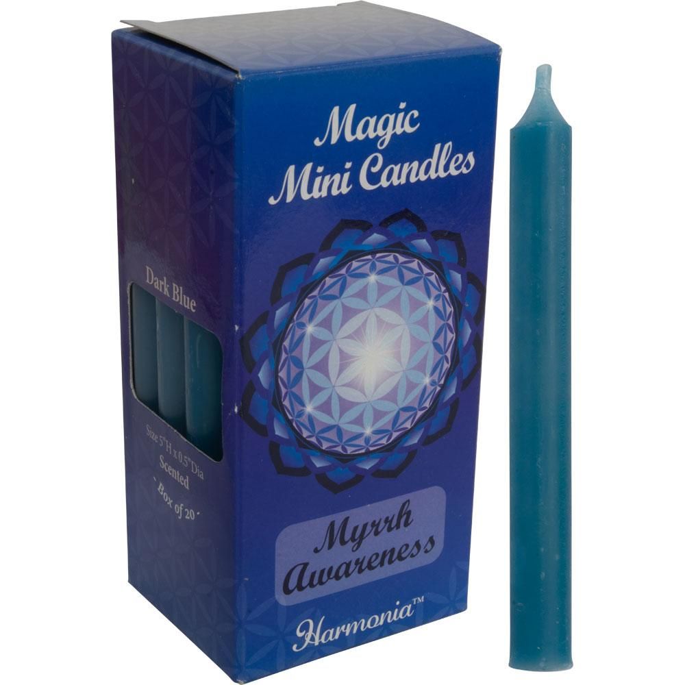 5&quot; Scented Mini Ritual Candle - Awareness Myrrh (Pack of 20), SKU KH-81574, UPC 6016014123103