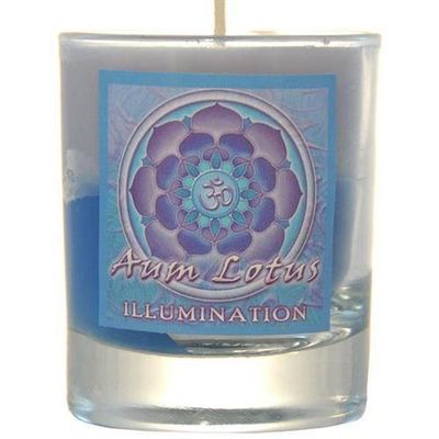 Soy Filled Votive Candle Holders Mandala - Illumination, SKU CJ-GH105, UPC 6016210992923
