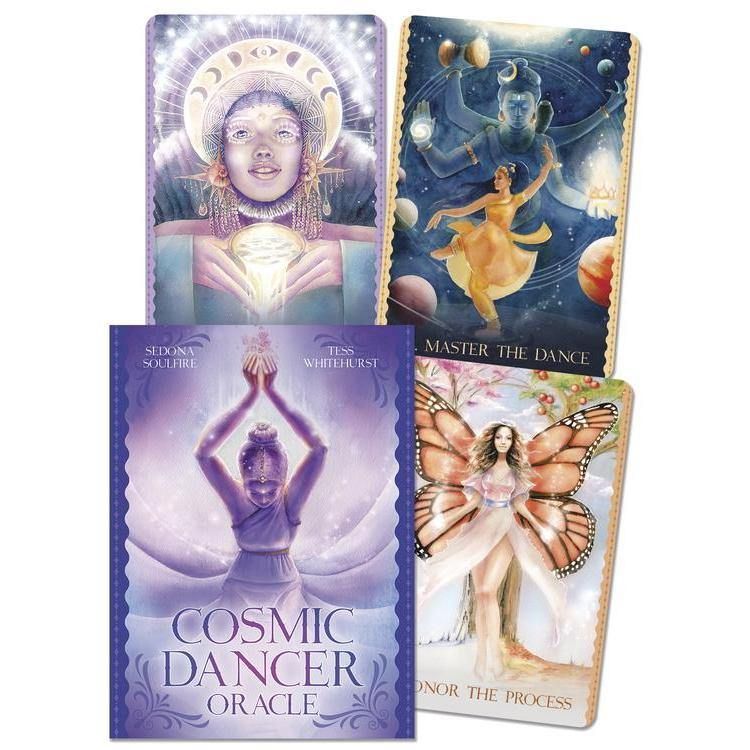 Cosmic Dancer Oracle by Tess Whitehurst, Sedona Soulfire, Elinore Eaton, SKU LW1353, UPC 6016214166…