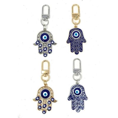 2&quot; Evil Eye Hamsa Hand Protection Charm, SKU Charm-06-1, UPC 700317305330