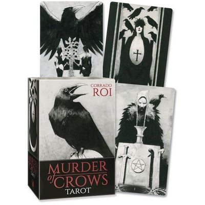 Murder of Crows Tarot by Corrado Roi, Charles Harrington, SKU LW1261, UPC 6016212231228