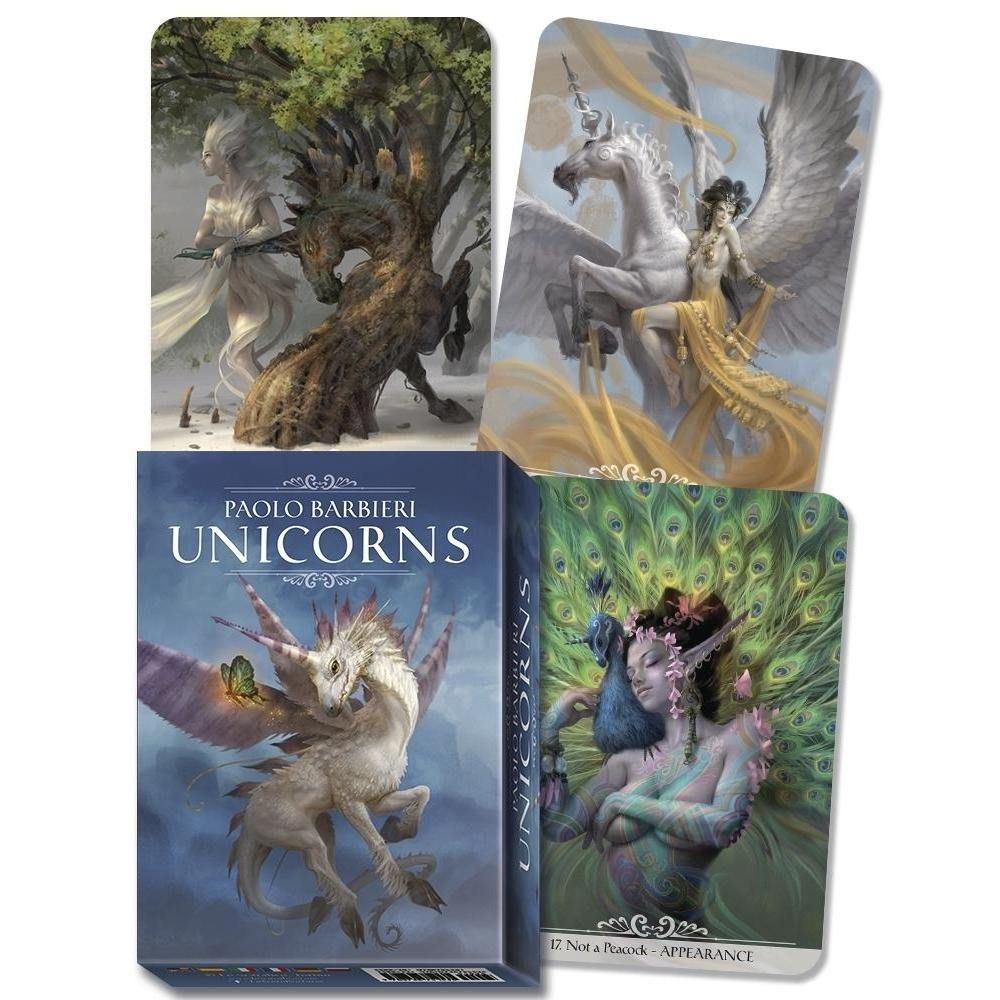 Barbieri Unicorns Oracle by Paolo Barbieri, Rachel Paul, SKU LW892, UPC 6016206350348