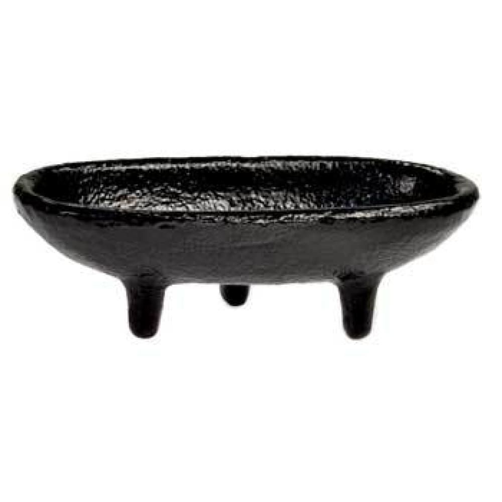 4&quot; Cast Iron Smudge / Incense Burner, SKU BR69, UPC 6016215423491