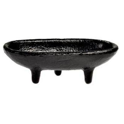 4&quot; Cast Iron Smudge / Incense Burner, SKU BR69, UPC 6016215423491