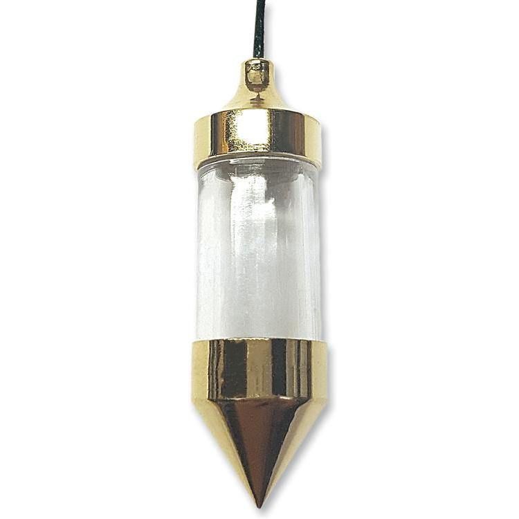 Classic Transparent Chamber Pendulum by Lo Scarabeo, SKU LW710, UPC 6016204551556