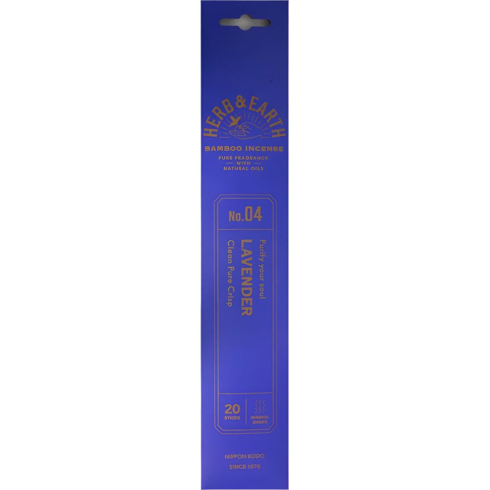 Herb &amp; Earth Incense 20 sticks - Lavender, SKU KH-72734-D12, UPC 700317026938