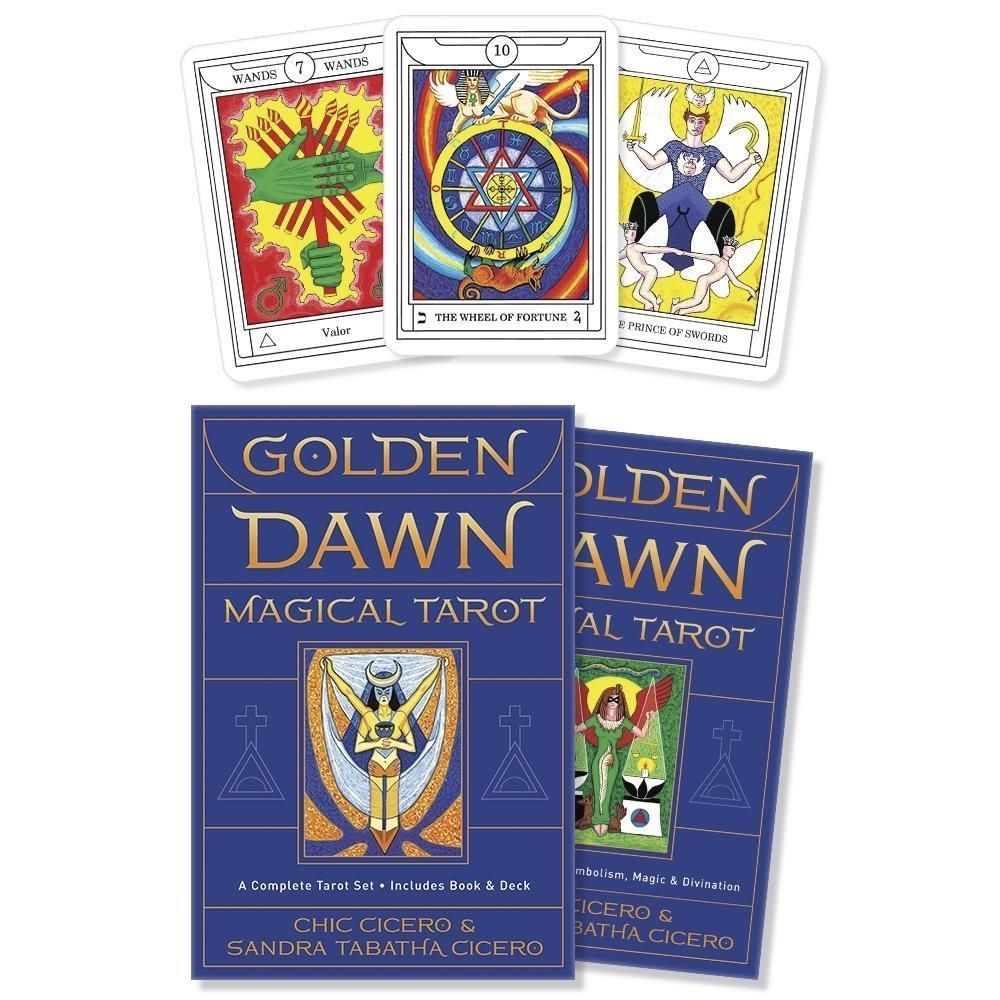 Golden Dawn Magical Tarot by Chic Cicero, Sandra Tabatha Cicero, SKU LW1157, UPC 6016210193160