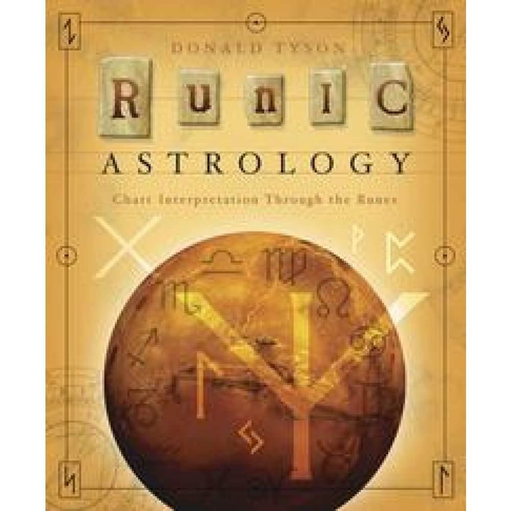 Runic Astrology by Donald Tyson, SKU LW1306, UPC 6016213235256
