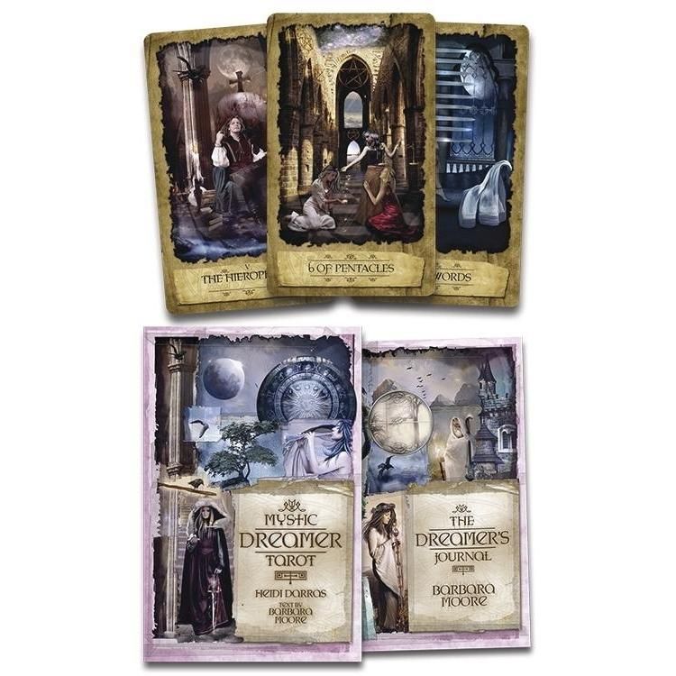 Mystic Dreamer Tarot by Heidi Darras, Barbara Moore, SKU LW1288, UPC 6016212865874