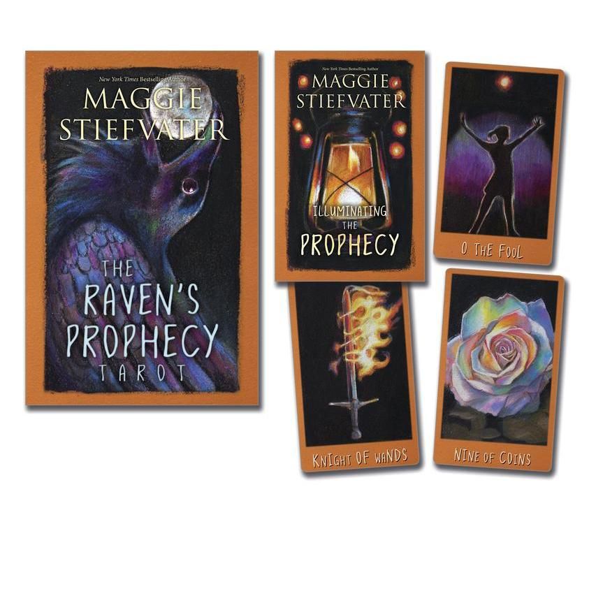 The Raven&#39;s Prophecy Tarot by Maggie Stiefvater, SKU LW316, UPC 6016200996993