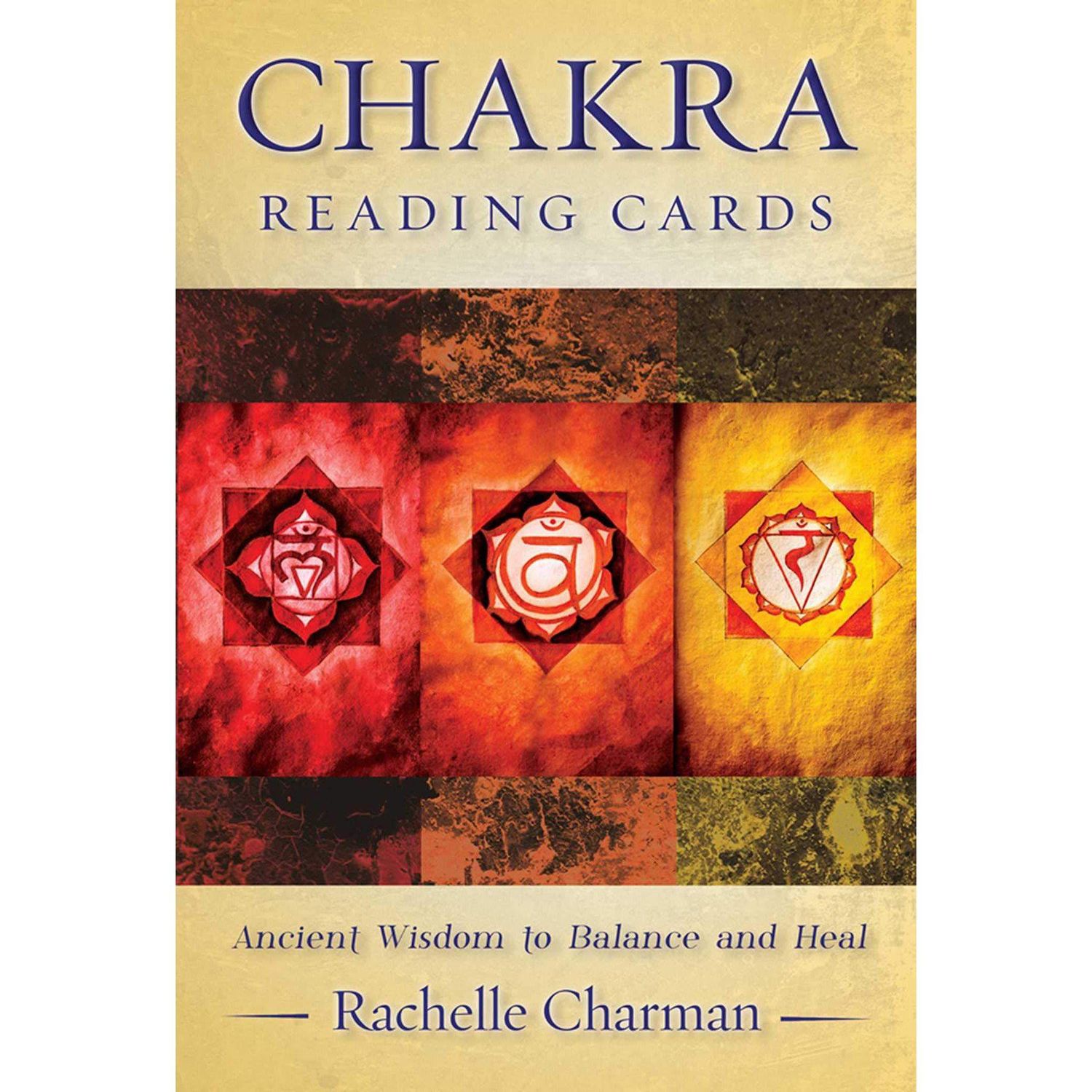 Chakra Reading Cards: Ancient Wisdom to Balance and Heal by Rachelle Charman, SKU RP-42, UPC 601620…
