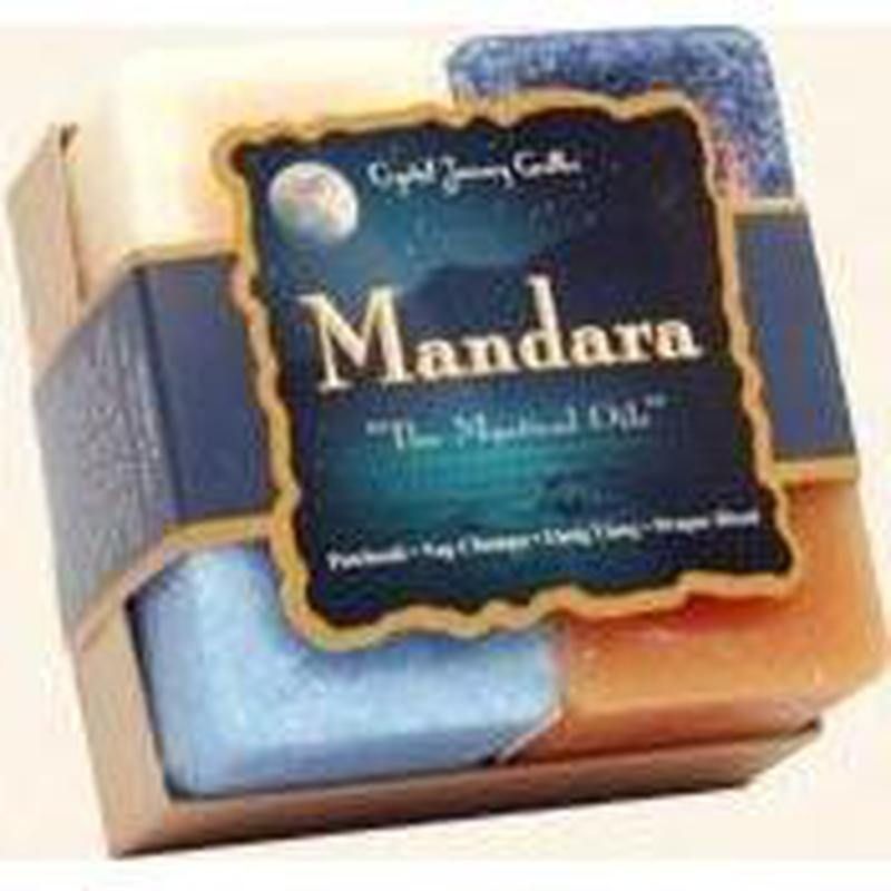 Herbal Candle Gift Set - Mandara - &quot;The Mystical Oils&quot;, SKU CJ-G015, UPC 6016201413437