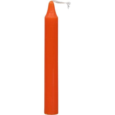 Mini Ritual Candles - Orange (Pack of 20), SKU KH-81654, UPC 6016202431492