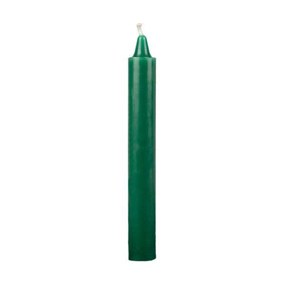 6&quot; Green Taper Candle, SKU RM-9119, UPC 6016204538564