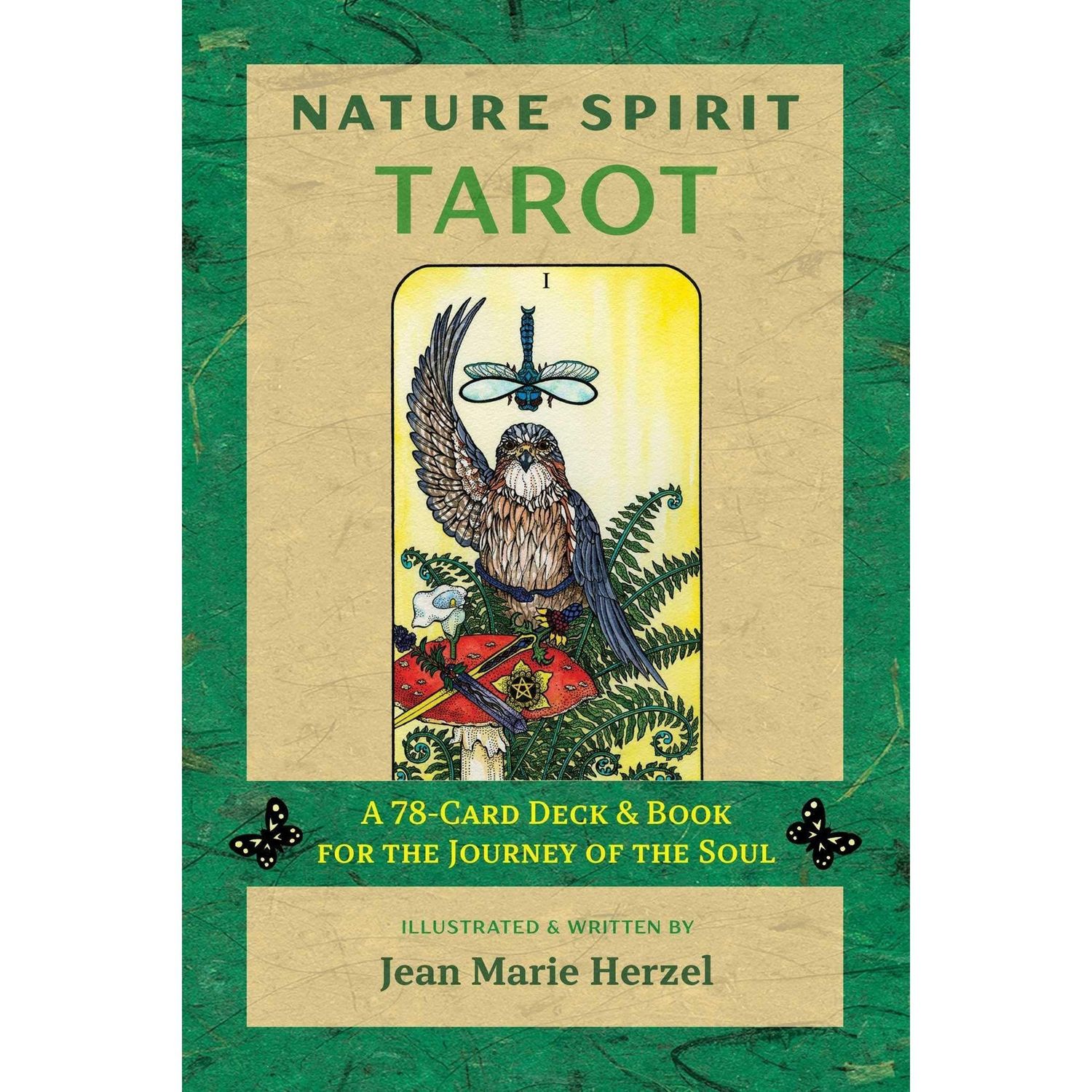 Nature Spirit Tarot Kit by Jean Marie Herzel, SKU SS-497, UPC 6016002656699