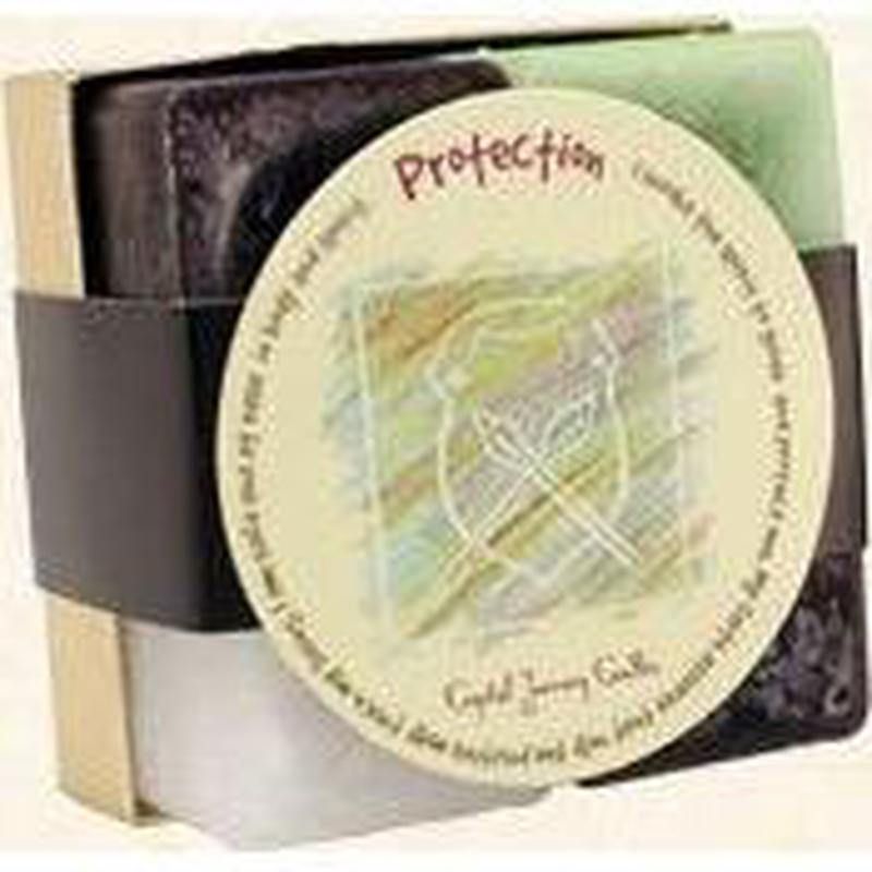 Herbal Candle Gift Set - Protection (Herbal Collection), SKU CJ-G220, UPC 6016211723724