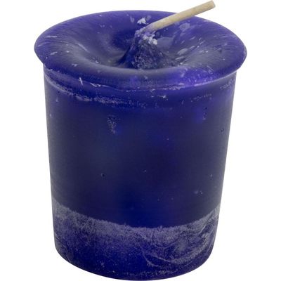 Creativity Herbal Reiki Charged Votive Candle - Purple, SKU KH-81502-D18, UPC 6016204046083