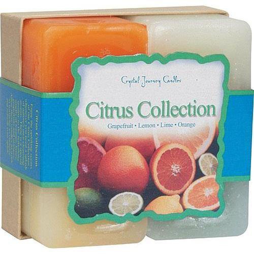 Herbal Candle Gift Set - Citrus Collection Candles, SKU CJ-G009, UPC 6016204129144