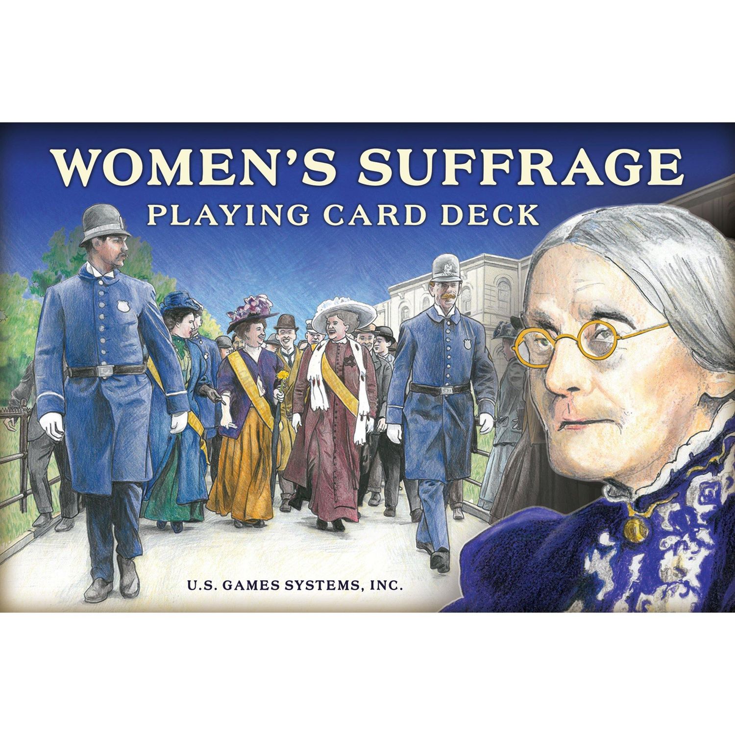 Women&#39;s Suffrage Playing Card Deck by Joe Boginski, SKU UG-SUF54, UPC