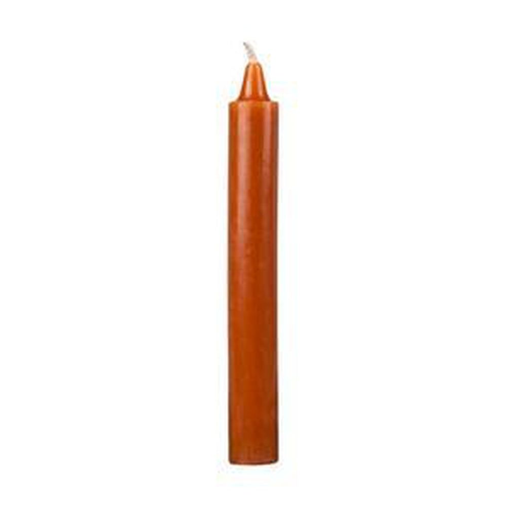 6&quot; Brown Taper Candle, SKU RM-9121, UPC 6016209976941