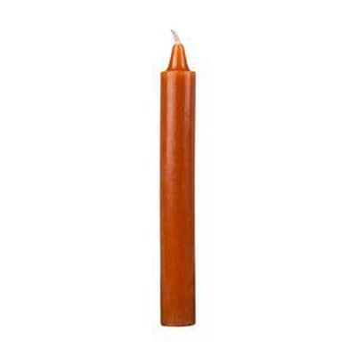 6&quot; Brown Taper Candle, SKU RM-9121, UPC 6016209976941