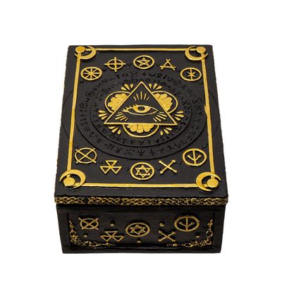 5.5&quot; Eye of Providence Tarot Display Box, SKU PG-15654, UPC 700317373537