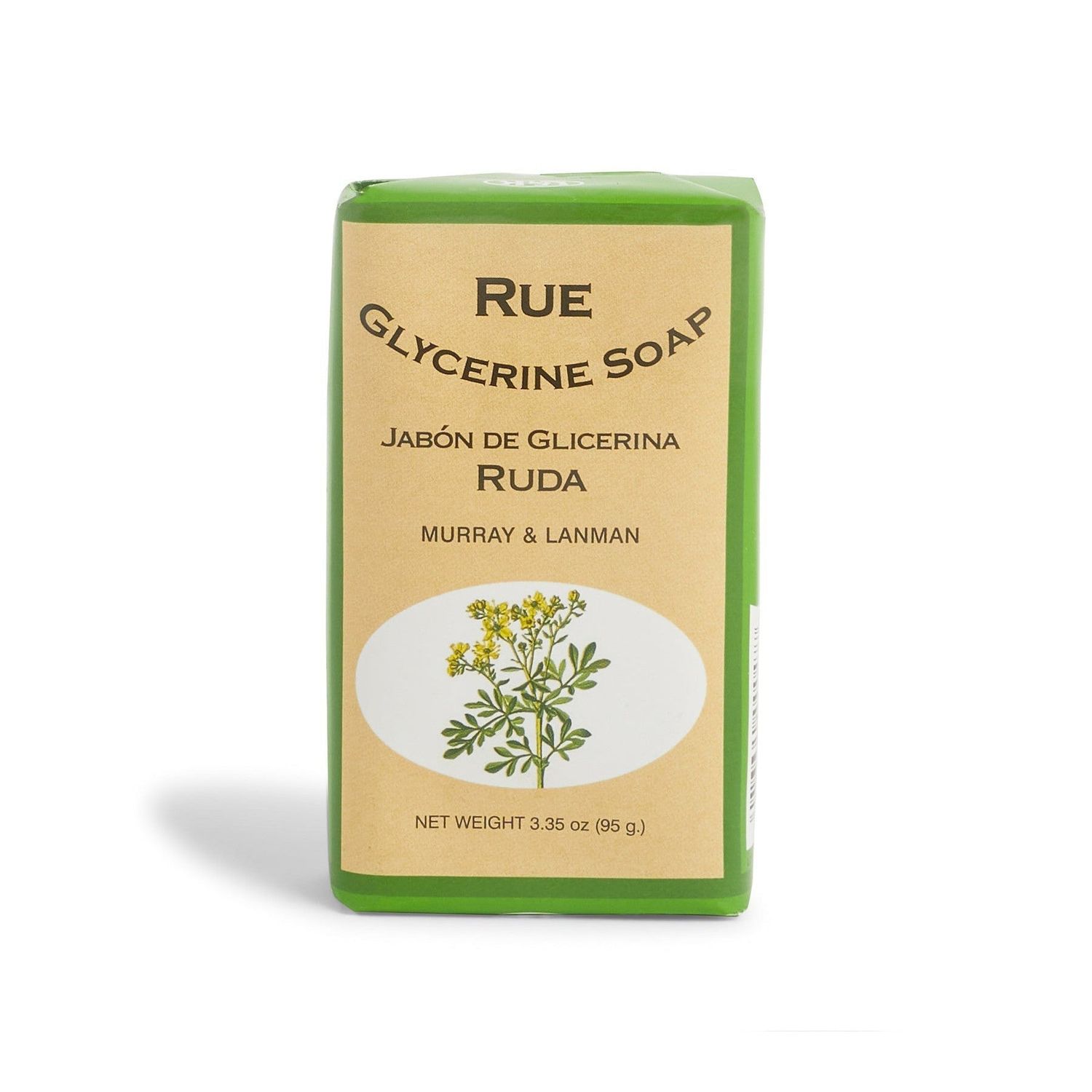 3.4 oz Murray &amp; Lanman Soap - Ruda / Rue, SKU V05-FW-FPS106, UPC 700317377023
