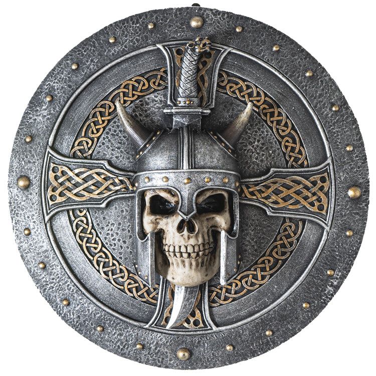 11.75&quot; Viking Shield Plaque, SKU PG-Y9292, UPC 700317293934